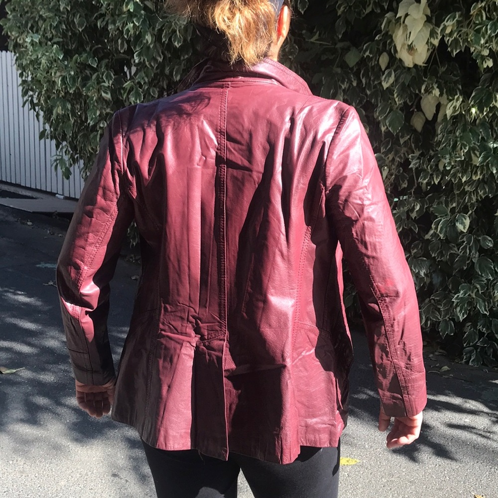 Vintage leather jacket